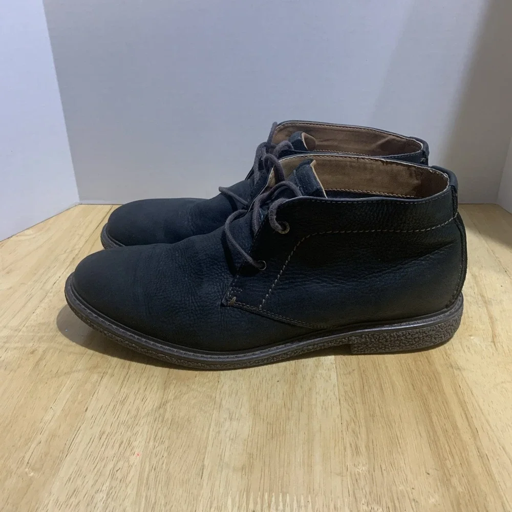 Lucky Brand Boone  Black Color Mens Boots‎ Made in Pakistan Size 11